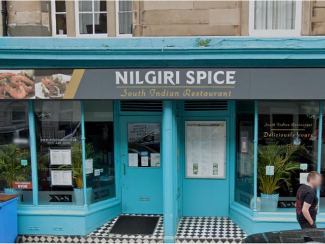 Further shout outs came from Kacey Milne for Nilgiri Spice in Tollcross.