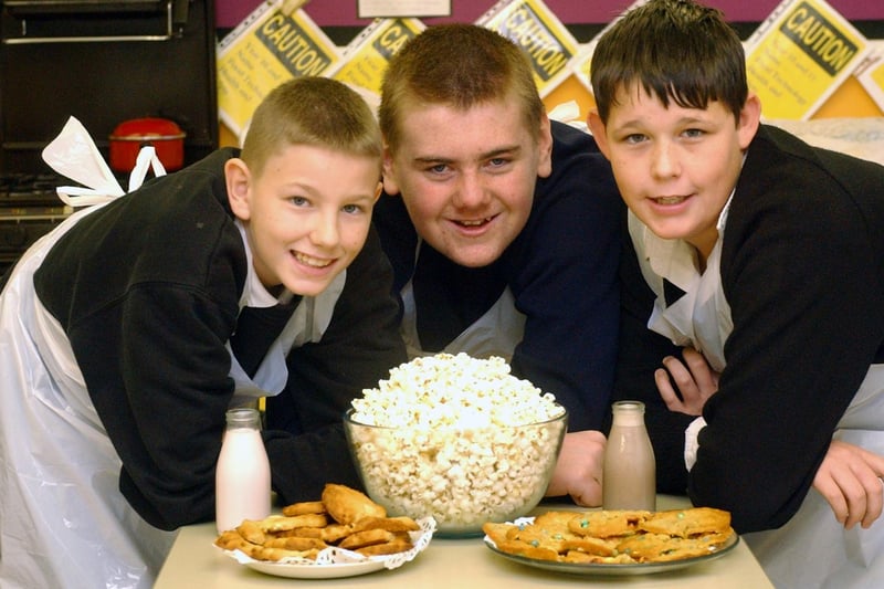 Popcorn was on sale at the school 18 years ago. Who can tell us more about this event?