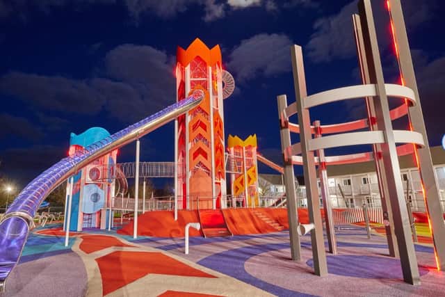 The Skypark attraction cost £2.5m