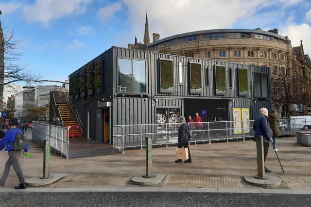 Sheffield Container Park on Fargate - councillors asked Sheffield City Council officials what went wrong with the delay-hit project