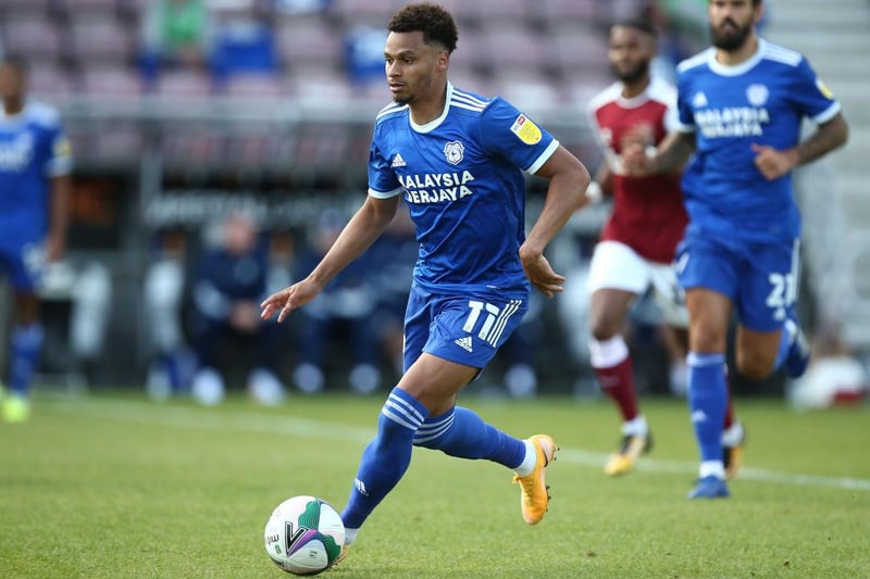Warnock signed the winger while he was at Cardiff and likes players who can run with the ball to open up defences. The 26-year-old has a year left on his contract with the Bluebirds and hasn't been a regular starter.