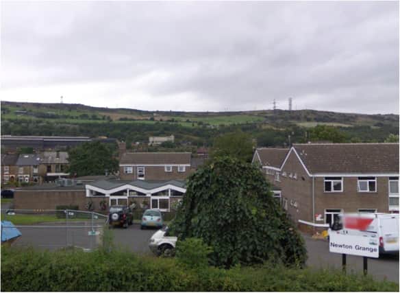 Newton Grange in Stocksbridge where residents were left without water for 24 hours.