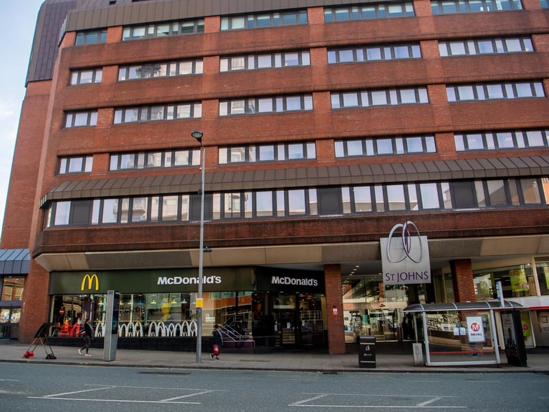 The McDonald’s in St John's Centre has a rating of 3.6 stars from 2,176 Google reviews.