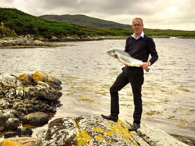 IaIn Macrury from Salar Smokehouse on South Uist.