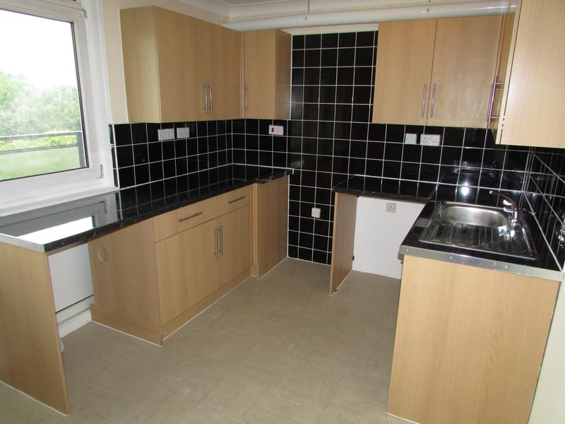 The flat is on sale for £90,000.