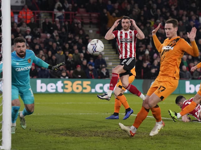 Had a golden chance to open the scoring early on but nodded Norwood's free-kick wide, despite being in acres of space.
