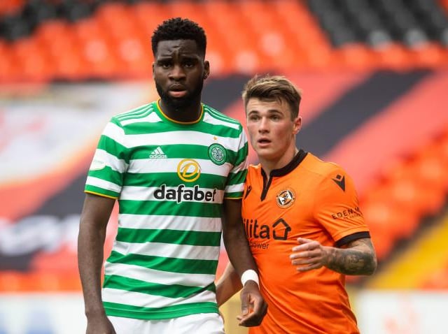Celtic are prepared to reject AC Milan's overtures for star striker Odsonne Edouard next month (Daily Record)