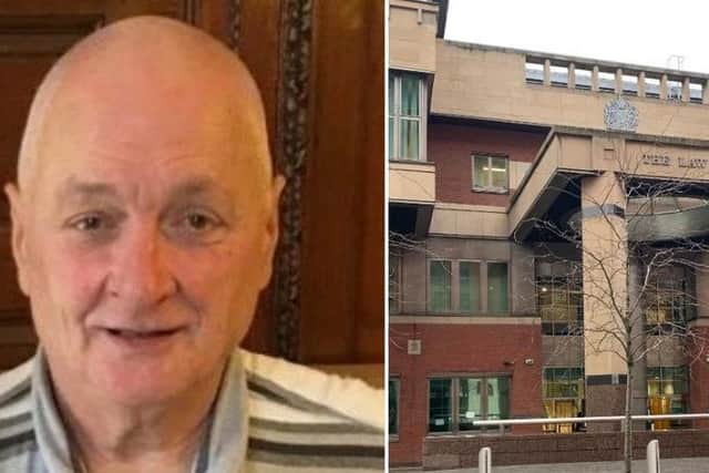 Pictured is the much-loved court-watcher Andrew Mollison, of Southey Green, Sheffield, who has sadly passed away at the age of 74.