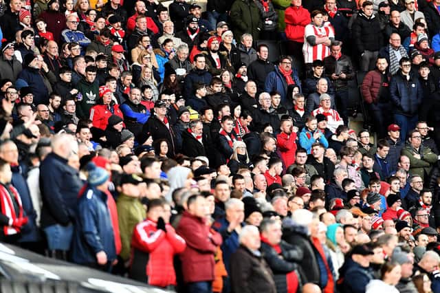 Sunderland AFC's average away attendance this season.