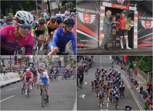 Check out these pictures of the Tour Series cycle race held in Sunderland.