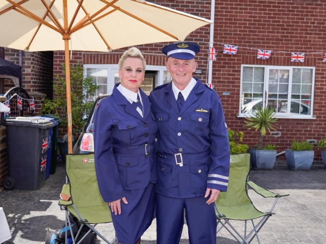 Sharon Taylor and Chris Bevan at Mayfield Crescent, Askern. Picture: Chris Bevan