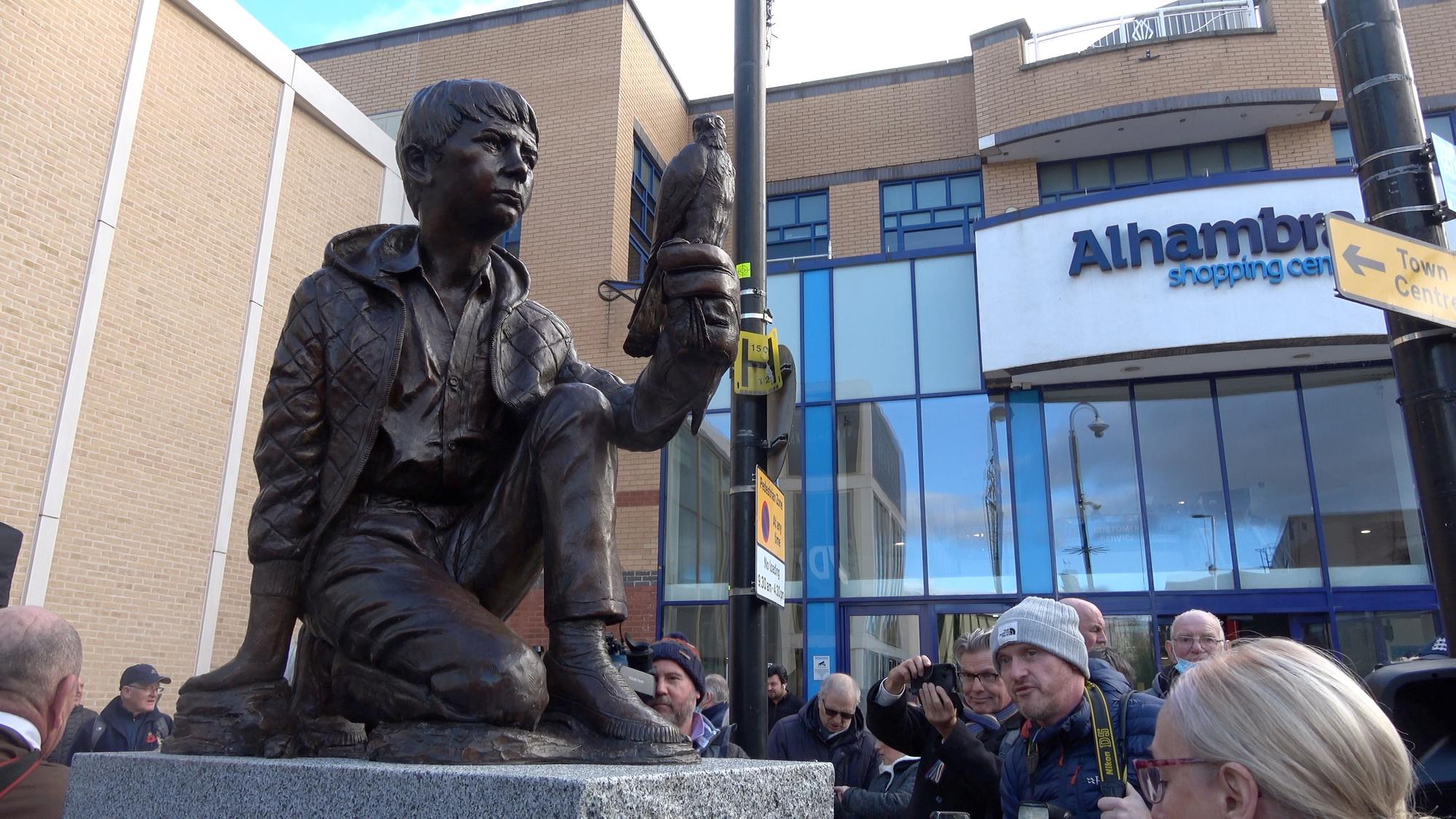 VIDEO: Kes film icons reunite to unveil Barry Hines Memorial statue