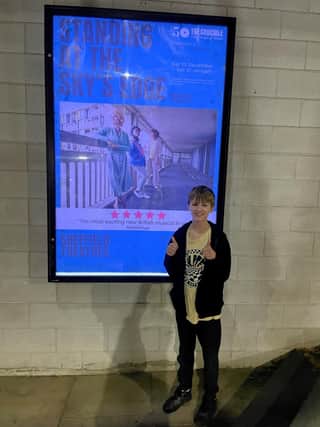 Young Stagecoach Sheffield student Oscar celebrates his role in the production
