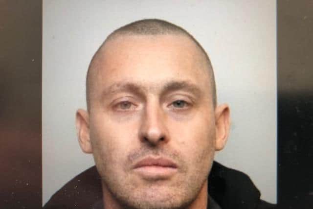 Pictured is Tobias Neale, aged 41, of Howard Street, Darfield, Barnsley, who has been sentenced to nine months of custody at Sheffield Crown Court after he admitted causing death by careless driving and failing to stop after an accident in Barnsley.