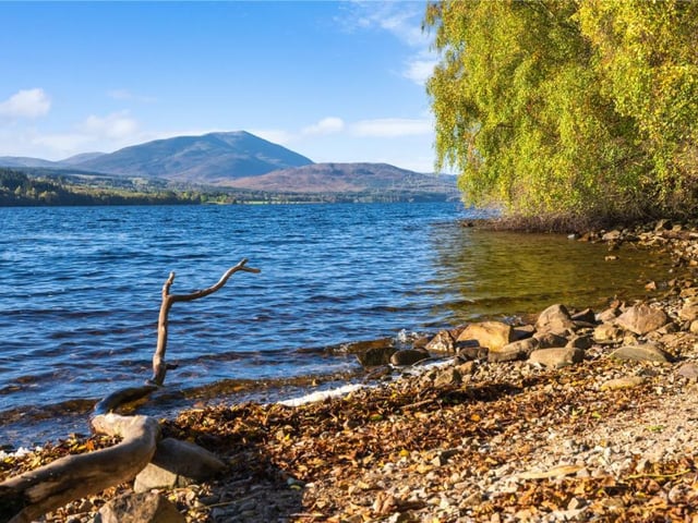 Loch shore.