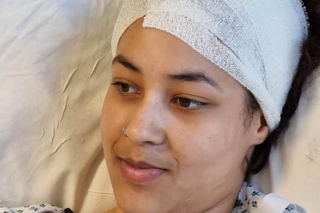17-year-old Izabella has been admitted to hospital more than 40 times