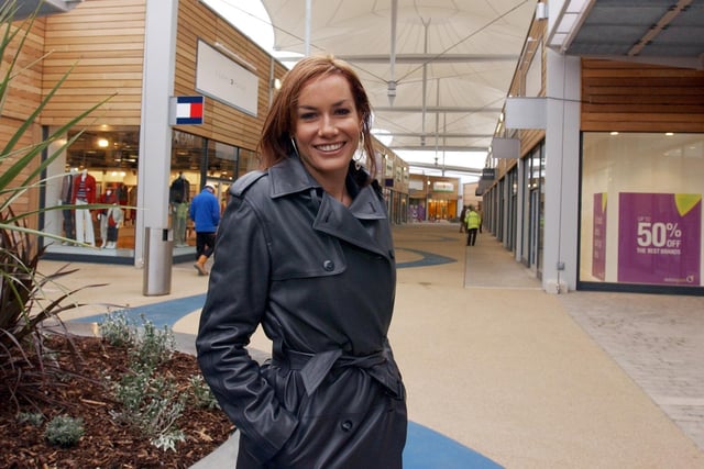 Back in 2003. Tara Palmer-Tomkinson opened the Dalton Park Shopping Outlet at Murton. She was second in the first ever I'm A Celebrity series.