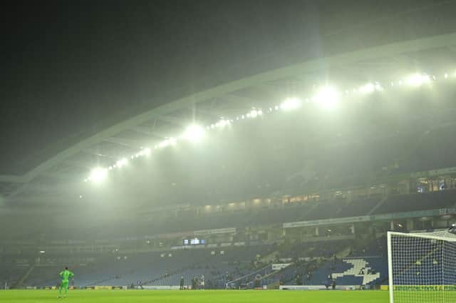 American Express Community Stadium. (Photo by Glyn Kirk - Pool/Getty Images)
