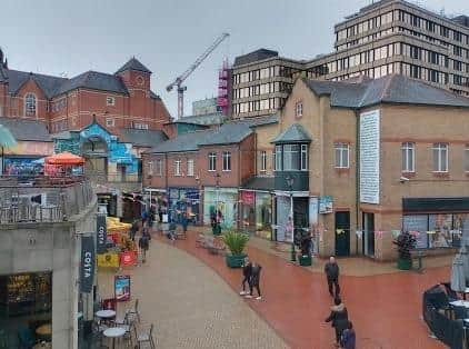 Orchard Square shopping centre in Sheffield is to benefit from £990,000 of public money to create an outdoor entertainment space and turn empty units into flats