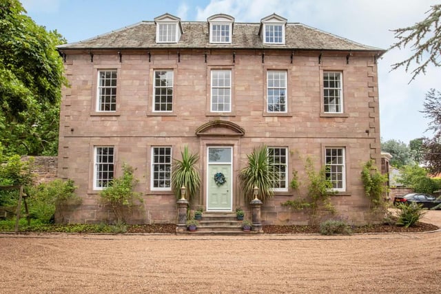 This delightful 18th century, Georgian styled home is set within private one acre grounds.  It is in a tucked away position in Harthill.