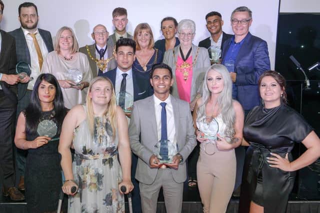 Apprentices at a previous awards event in 2019.