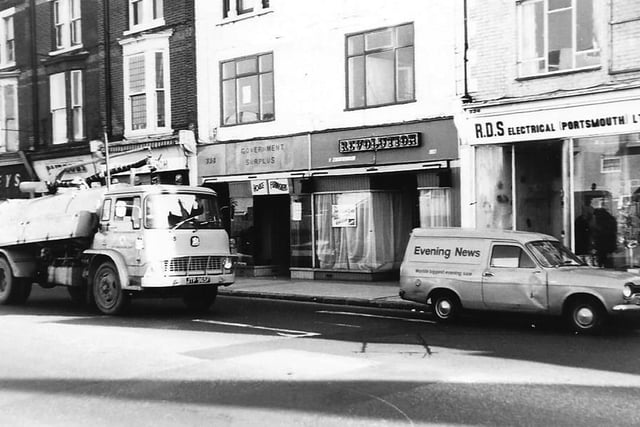 Kingston Road Portsmouth 1975