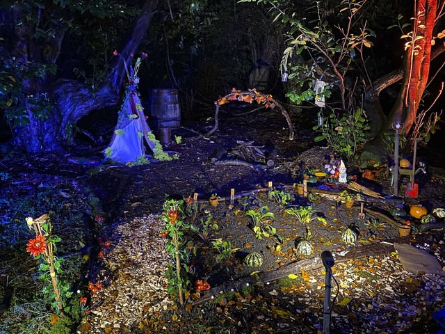 Hopetoun House grounds like you have never seen it before.