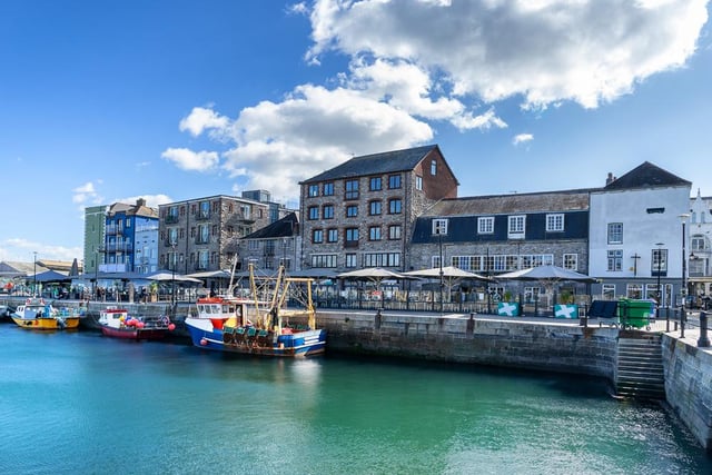 Another coastal town, Plymouth came out high on the list of Britain’s happiest spots to live in. House prices there are slightly below average, at an average of £209,311.