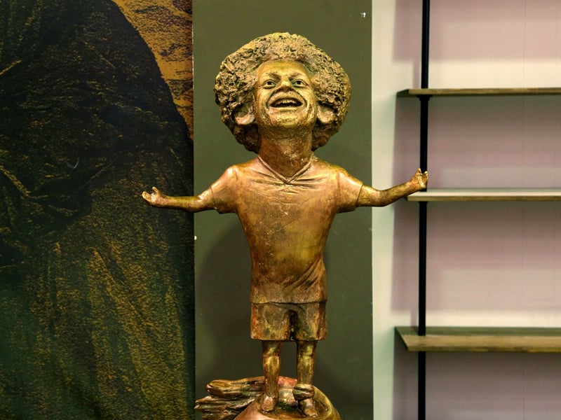 But Cristiano isn't the only footballer to suffer the indignities of an appalling statue.