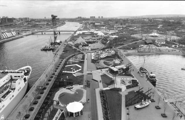 The Glasgow Garden Festival was located on Pacific Quay.