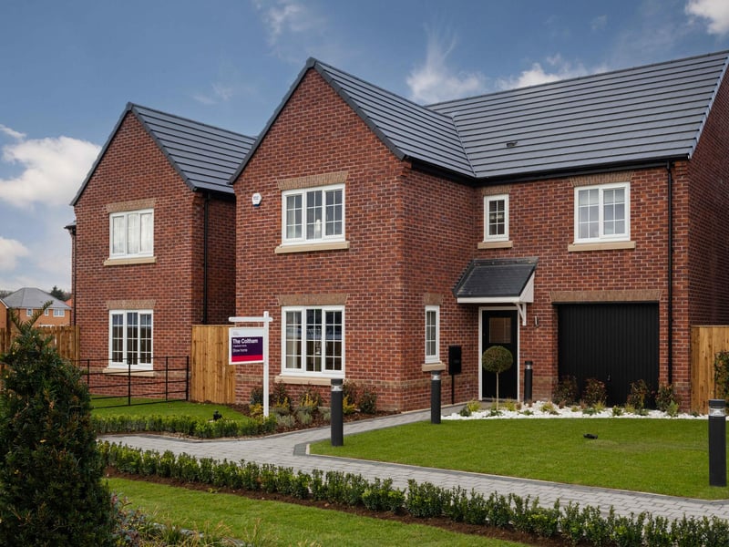 The Coltham is a spacious four bedroom detached home, ideal or growing families.