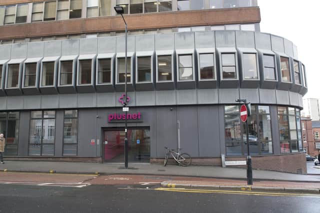 Plusnet's Sheffield headquarters at The Balance on Pinfold Street