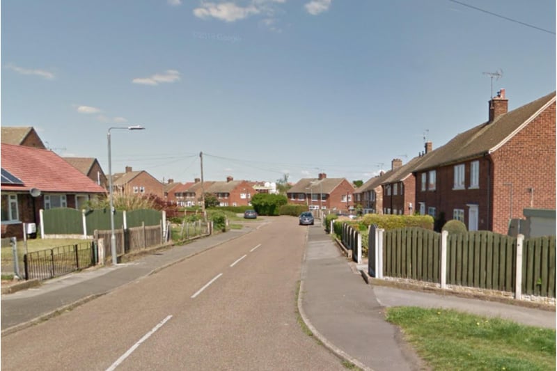 Sherwood Road, Harworth - a 'lovely street' with community spirit during lockdown.