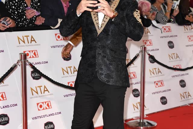 LONDON, ENGLAND - SEPTEMBER 09:  Tom Zanetti attends the National Television Awards 2021 at The O2 Arena on September 09, 2021 in London, England. (Photo by Gareth Cattermole/Getty Images)