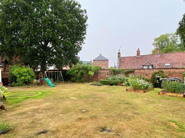 Like the rest of the property, the walled gardens are full of character. An ideal place to play or relax.
