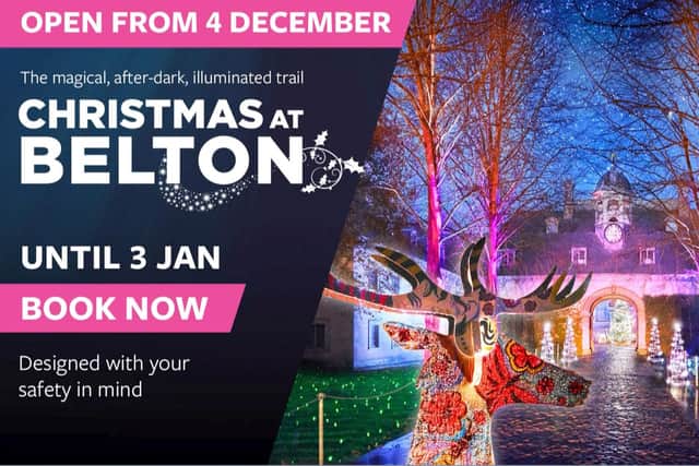 Christmas At Belton now open selective nights to January 3, 2021