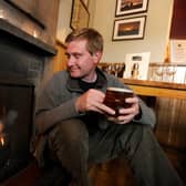 A pub with a cosy fireplace is the perfect place to retreat to in the autumn and winter