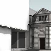 How the Grade II-listed former Midland Bank building on George Street in Sheffield city centre would look if it is converted into a private members club, according to plans submitted to Sheffield City Council. Picture: Five Seventy Three