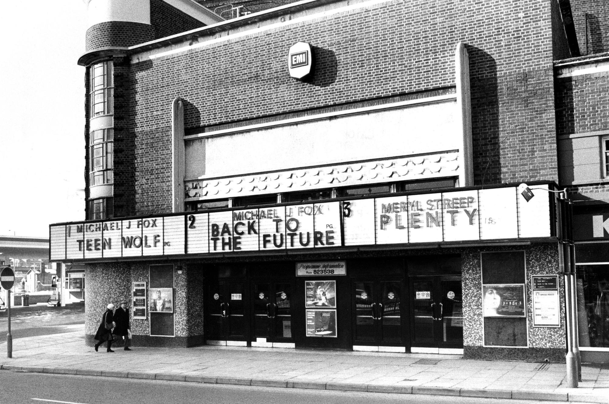 To those of us a certain age, the Church Street Roundabout (linking Mile End Road which Commercial Road, Hope Street and Church Street) will ALWAYS be the ABC cinema. This is because we all still remember when the old ABC cinema was on the corner, so it was often used to give directions.
Pictured: The ABC cinema in Commercial Road, in February 1986. The News PP1159