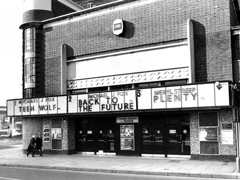 To those of us a certain age, the Church Street Roundabout (linking Mile End Road which Commercial Road, Hope Street and Church Street) will ALWAYS be the ABC cinema. This is because we all still remember when the old ABC cinema was on the corner, so it was often used to give directions.
Pictured: The ABC cinema in Commercial Road, in February 1986. The News PP1159