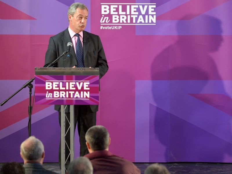 Nigel Farage in the Grand Hotel. Were you there in 2015?