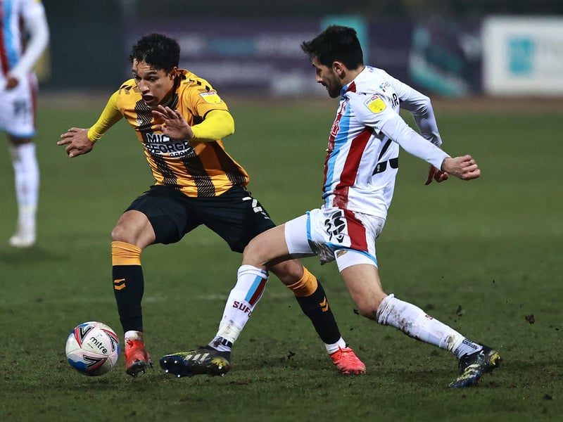 The right-back has moved to the Keepmoat Stadium on a two-year deal after turning down a new deal with the U's.
The 24-year-old former West Ham and Swindon defender made 52 appearances last season as Cambridge won promotion back to League One.
Picture: David Rogers/Getty Images