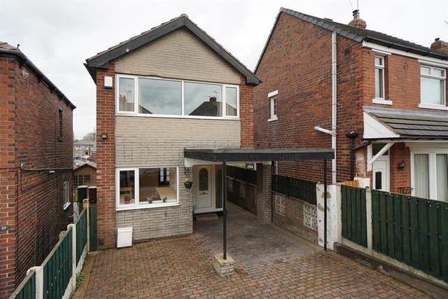 This detached house - with three double bedrooms - has an asking price of £180,000. It is being marketed by Hunters at Woodseats. (https://www.zoopla.co.uk/for-sale/details/54683976)