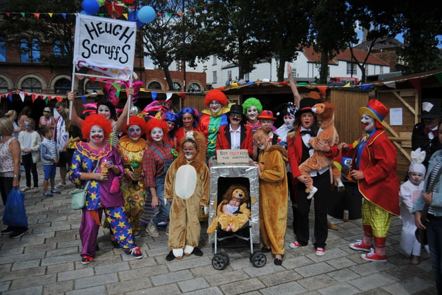 Do you recognise anyone from this fun group from the carnival in 2014?