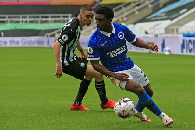 A star performer against Newcastle United, Tariq Lamptey is valued at £7.3m by Wyscout.