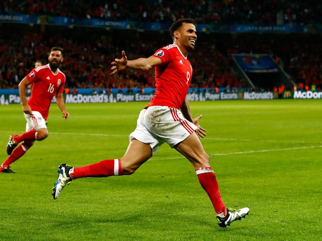 The Wales international has been without a club since his release from West Brom last term. However, at 32, Robson-Kanu could still have lots to give due to his experience and ability which could make him a prized asset in League One.  (Photo by Clive Rose/Getty Images)
