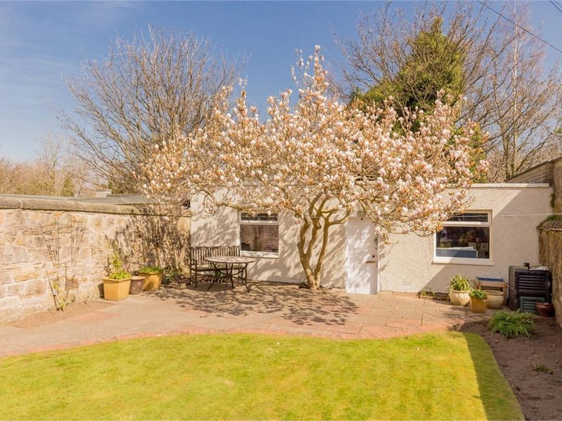 Garages (entrance from rear garden).