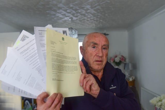 Peter Joyce, 72, was told he could only communicate with Hartlepool Borough Council by email on Wednesdays amid concerns over how often he contacted the authority.
