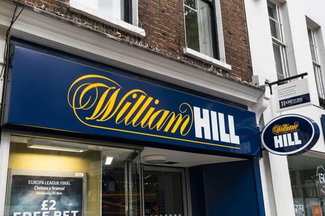 William Hill has announced the closure of over 100 stores (SHutterstock)