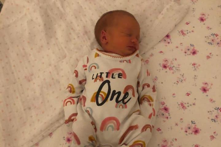 Lucy Conyers Neale, said: "Arabella Jacqueline Neale couldn’t wait to meet us arrived on 17/02/2021 weighing 5lb 10 cannot wait for her to meet everyone."